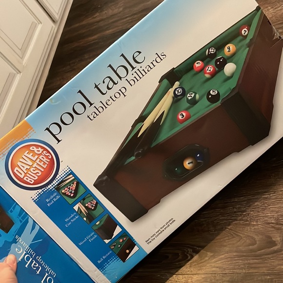 Tabletop pool table - Picture 4 of 5